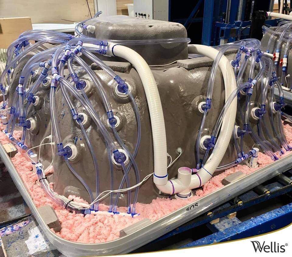 Производство гидромассажных спа-бассейнов Wellis изнутри!