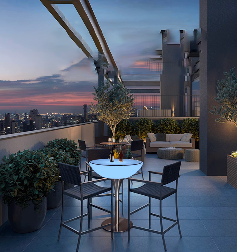 В нашем каталоге появилась инновационная светящаяся мебель!