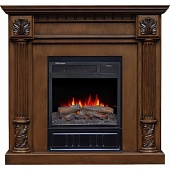 Каминокомплект Alex Bauman Athena (канадский дуб)+Crystal 18