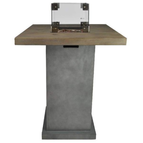 Газовый стол-камин Standing Table Grey