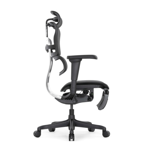 Ортопедическое кресло Falto Ergohuman 2 Ultra Footrest Черное