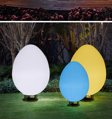 Светильник Яйцо 54х95 питание от 220В, RGB