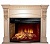 Каминокомплект InterFlame Мюнхен (белый дуб с патиной)+Panoramic 33 Quartz