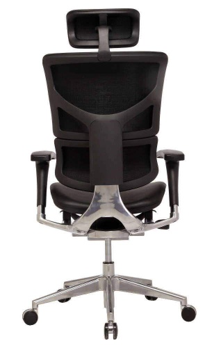 Ортопедическое кресло Falto Leather Premium SL Чёрное