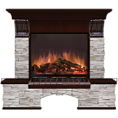 Каминокомплект Glenrich Бостон Мисхор (дуб)+Arte 23