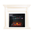 Каминокомплект InterFlame Atlantis (белый)+Sirius 30 Led FX