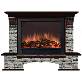 Каминокомплект Glenrich Бостон Алтай Ш-33 (венге)+Sharm 33 BL