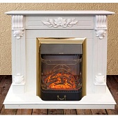 Каминокомплект Real Flame Ottawa (белый дуб)+Majestic Lux BR S