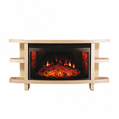 Каминокомплект InterFlame Лонг (бежевый)+Panoramic 33