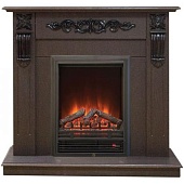 Каминокомплект Real Flame Dominica (темный орех)+Eugene