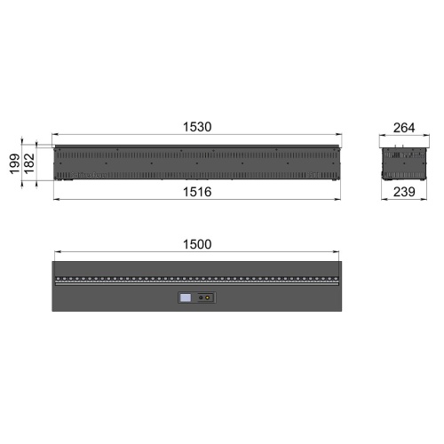 Электроочаг Schönes Feuer 3D FireLine 1500 RGB в Стерлитамаке