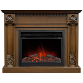 Каминокомплект Alex Bauman Athena (канадский дуб)+Jupiter FX Black (Афина)