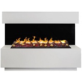 Каминокомплект Real Flame Modern CST 1000 (белый дуб)+3D Cassette 1000