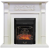 Каминокомплект Royal Flame Venice (белый)+Majestic FX Black