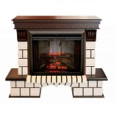 Каминокомплект Real Flame Stone New 26 (античный дуб)+Leeds 26 DD