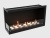 Встроенный биокамин Lux Fire Угловой 1155 М (левый угол) Lux fire