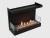 Встроенный биокамин Lux Fire Фронтальный 640 S Lux fire