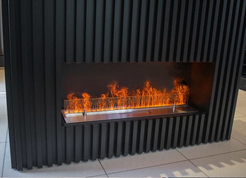 Электроочаг Schönes Feuer 3D FireLine 600 со стальной крышкой в Стерлитамаке