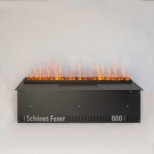 Электроочаг Schönes Feuer 3D FireLine 800 со стальной крышкой в Стерлитамаке