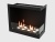 Встроенный биокамин Lux Fire Угловой 755 М (правый угол) Lux fire