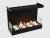 Встроенный биокамин Lux Fire Фронтальный 640 S Lux fire