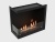 Встроенный биокамин Lux Fire Угловой 755 М (левый угол) Lux fire
