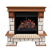 Каминокомплект Dimplex Pierre Luxe белый (дуб)+Gannon