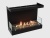 Встроенный биокамин Lux Fire Фронтальный 640 S Lux fire