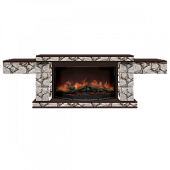 Каминокомплект Glenrich Тауэр Карелия R86 (дуб)+Rondo S86