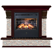 Панорама грот цветной (красное дерево)+Samba 3D