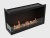 Встроенный биокамин Lux Fire Угловой 1155 М (левый угол) Lux fire